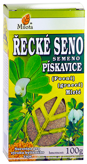 Řecké seno (Pískavice) semeno mleté 100g
