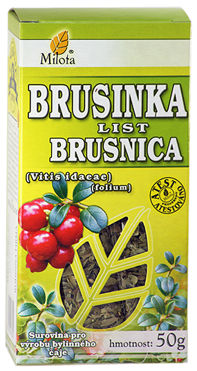 Brusinka obecná (brusnice) list 50g