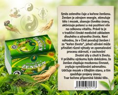 Zelený čaj s ženšenom 40g(20x2g)