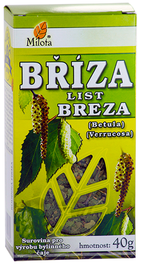 Breza previsnutá list 40g