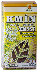 Kmín římský plod (Šabrej kmínovitý) mletý 100g