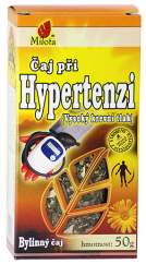 Při hypertenzi (vysokém krevním tlaku) 50g