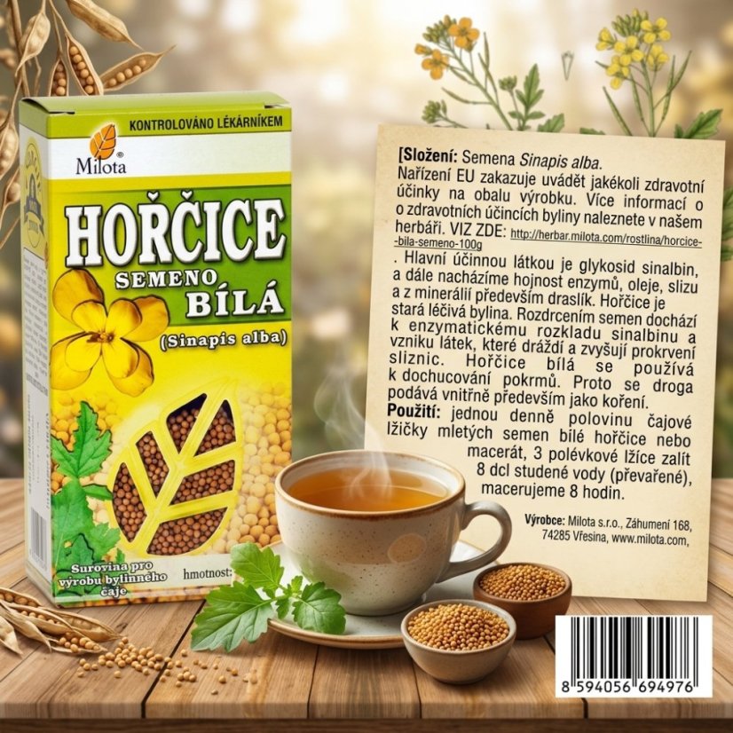 Horčica biela semeno 100g