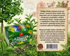 Zelený čaj s ginkgom 40g(20x2g)