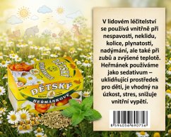 Detský harmančekový 30g(20x1,5g)