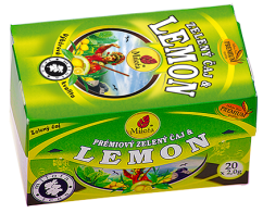 Zelený čaj lemon 40g(20x2g)