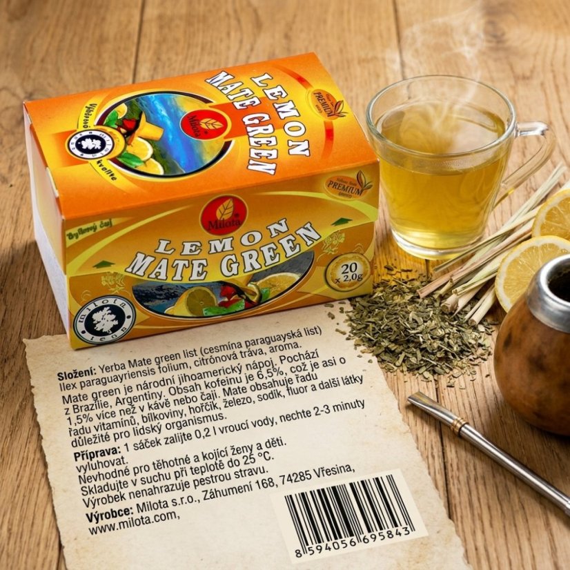 Mate green lemon 40g(20x2g)