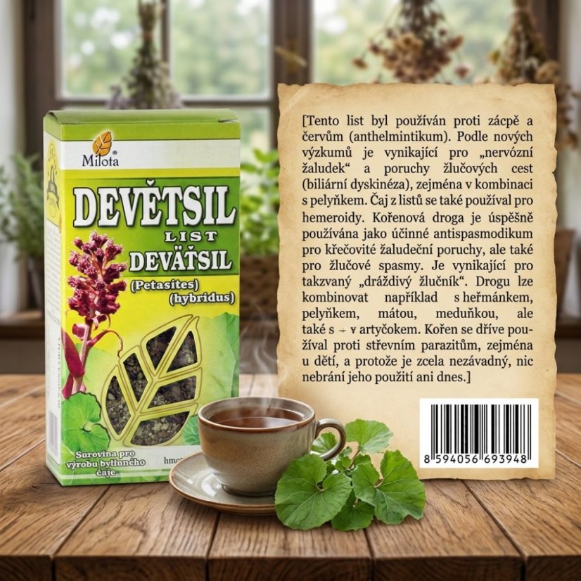 Deväťsil lekársky list 40g