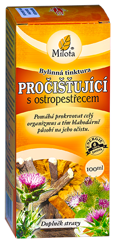 Pročišťující s ostropestřcem 100ml