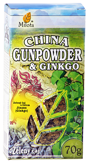 China Gunpowder green s Ginkgem 70g