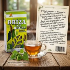 Breza previsnutá list 40g