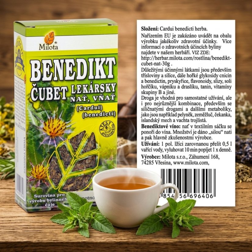 Benedikt lekársky vňať 40g