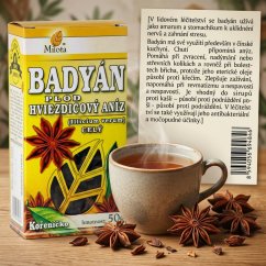 Badián pravý plod celý 50g