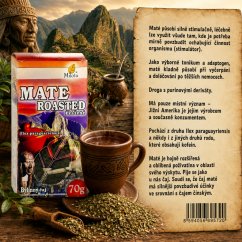 Mate roasted pražené (Yerba mate) 70g