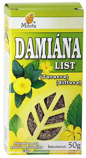 Damiána mexická list 50g