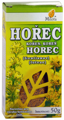 Hořec žlutý kořen 50g