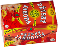 Dětský jahodový aromatizovaný 40g(20x2g)