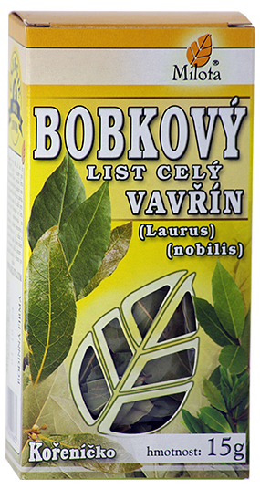 Bobkový list celý (Vavřín ušlechtilý) 15g