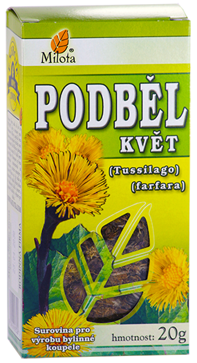 Podbeľ lekársky kvet 20g