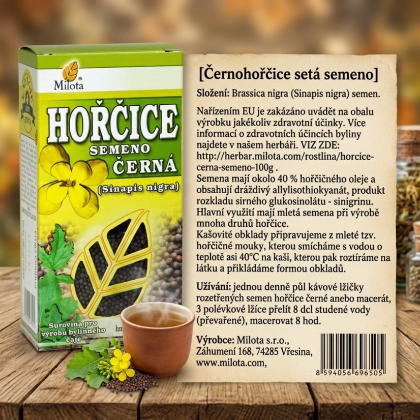 Horčica čierna semeno 100g