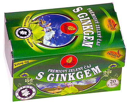 Zelený čaj s ginkgem 40g(20x2g)